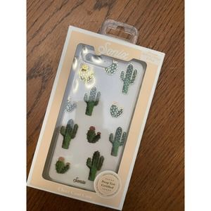 NWT Sonix Clear Coat Phone Case- Cactus- Iphone 6S Plus, 7 plus, 8 plus)